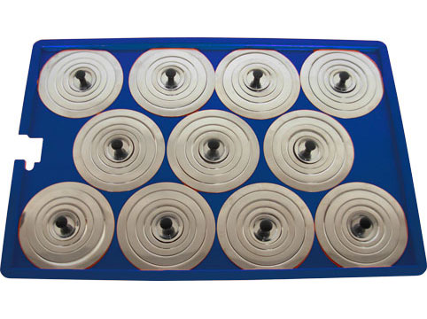 Evaporation lid  eleven openings of 105mm for WB-30